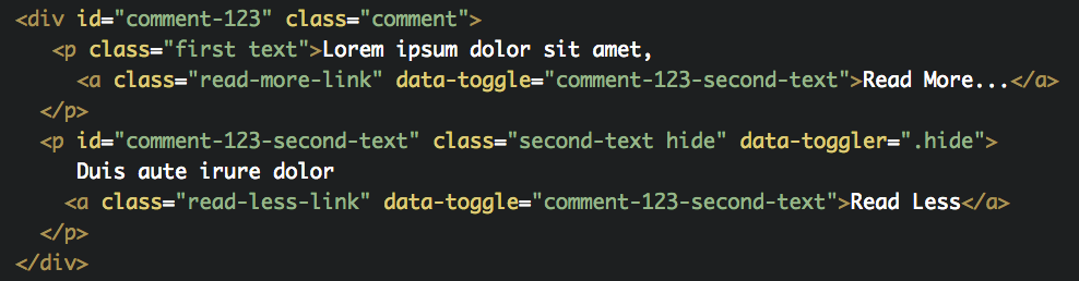 Code with basic toggler use