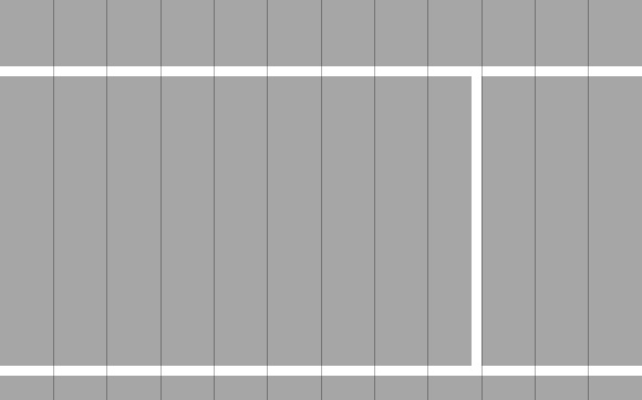 sample with divided content areas