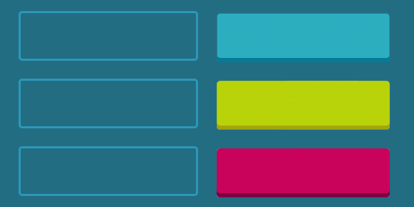 illustration of buttons becoming great