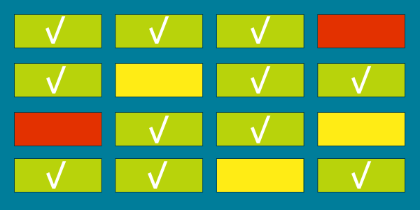 illustration of a visual checklist
